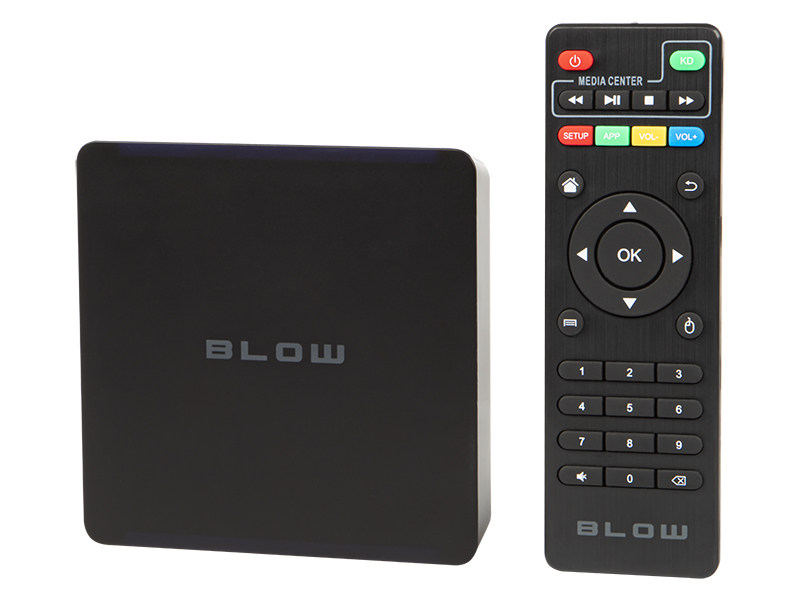 Android TV BOX BLOW 4K UltraHD v2 Bluetooth - wbudowany zegarek