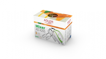 Ręczny mikser kuchenny 300 W Adler AD 4205 g