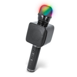 Mikrofon Bluetooth z głośnikiem Forever BMS-300 karaoke czarny