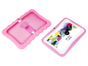 Tablet BLOW KIDSTAB 7.4HD2 + etui + gry dla dzieci - różowy