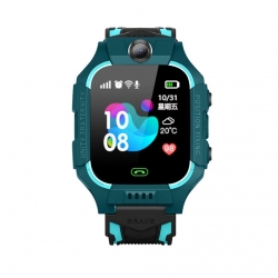 Zegarek smartwatch Q19 dla dzieci wodoodporny zielony