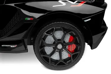 Samochód auto na akumulator Caretero Toyz Lamborghini Aventador SVJ akumulatorowiec + pilot zdalnego sterowania - czarny