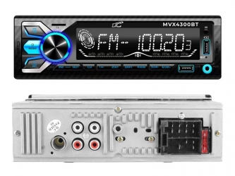 Radio samochodowe LTC MVX4300 Bluetooth AUX SD USB + pilot
