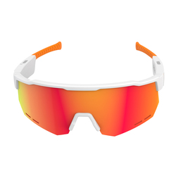 Sportowe okulary przeciwsłoneczne Bluetooth XO E8 UV400 nylonowe z mikrofonem białe