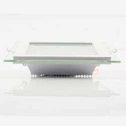 Panel LED kwadrat 296mm 25W podtynkowy PLAFON sufitowy 4000K-W - biały