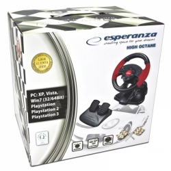 Kierownica Esperanza HIGH OCTANE PC/ PSX/ PS2/ PS3