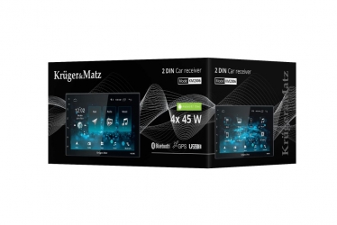 Radio samochodowe Kruger&amp;Matz 2DIN 7&#039;&#039; 4x45W WiFi Bluetooth GPS