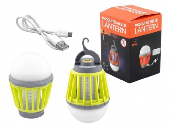 Lampa LED 2w1 owadobójcza UV LTC z pułapką elektryczną na komary