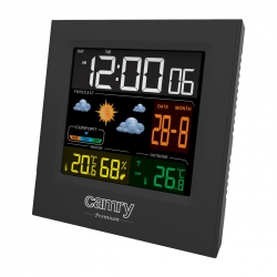 Stacja pogodowa Camry CR 1166 zegar datownik alarm