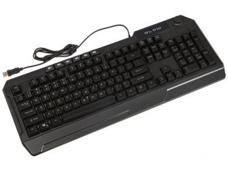 Zestaw klawiatura gamingowa podświetlana + mysz + słuchawki dla graczy BLOW Adrenaline CYBERGOD