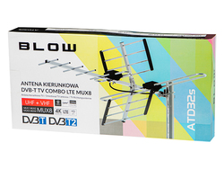 Antena DVB-T BLOW ATD32S VHF/UHF MUX8 pasywna zewnętrzna