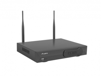 Zestaw do monitoringu rejestrator NVR 8 kanałowy WIFI + 8 kamer IP WIFI 2MP akcesoria LANBERG