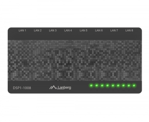 Switch LANBERG 8X 1GB/S GIGABIT ETHERNET DESKTOP 5V