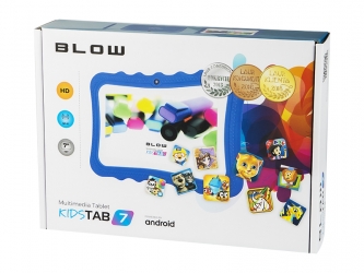 Tablet edukacyjny dla dzieci BLOW KIDSTAB 7 ver. 2020 +gry +zestaw - niebieski