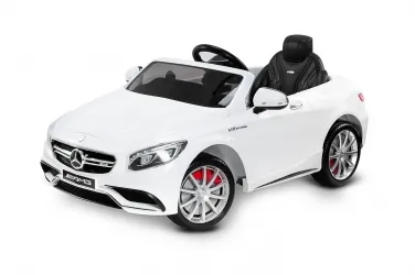 Samochód auto na akumulator Caretero Toyz Mercedes-Benz S63 AMG akumulatorowiec + pilot zdalnego sterowania - biały