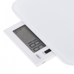 Elektroniczna waga kuchenna Adler ad 3167w ładowana przez USB do 10kg biała