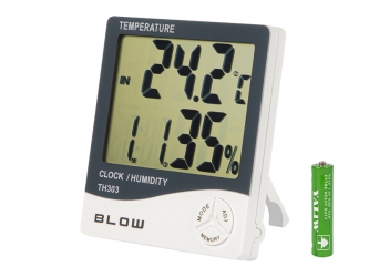 Termo-higrometr BLOW TH303 urządzenie do pomiaru temperatury oraz wilgotności powietrza