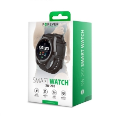 Zegarek Smartwatch SIM Bluetooth Forever SW-200 czarny