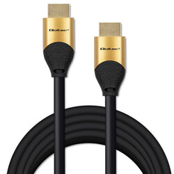 Kabel HDMI v2.1 Qoltec Ultra high speed 8K 60Hz 26AWG GOLD Ethernet 5m