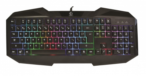 REBELTEC PATROL klawiatura dla graczy z podświetleniem RGB + mata + mysz
