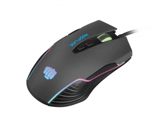 Mysz dla graczy FURY Hustler 6400DPI RGB podświetlana gamingowa oprogramowanie