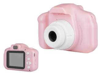 Kamera aparat dla dzieci Forever Smile SKC-100 różowa