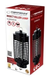 Lampa owadobójcza Esperanza Eliminator na muchy ćmy komary