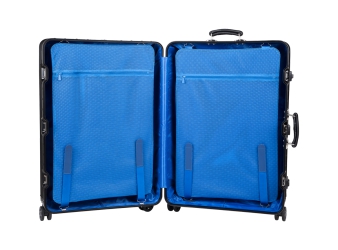 Kabinowa walizka aluminiowa na kółkach Kruge&amp;Matz 82 l czarna