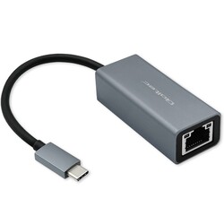 Adapter USB-C na RJ45 Ethernet Qoltec 1000Mb/s aluminiowa obudowa