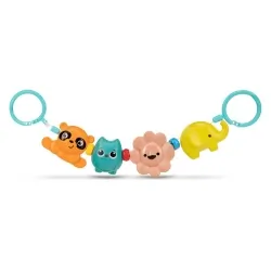 Duża mata edukacyjna Lionelo Anika Plus Multicolor  2w1 z funkcją kojca