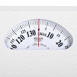 Mechaniczna waga łazienkowa Adler AD 8179 white do 136kg