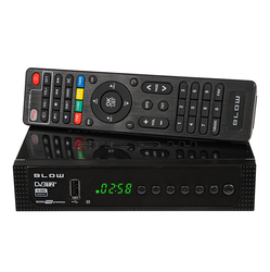 Tuner cyfrowy telewizji naziemnej DVB-T2 BLOW 8000FHD PREMIUM H.265 HEVC