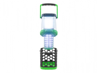Lampa 2w1 kempingowa owadobójcza LED LTC zielona