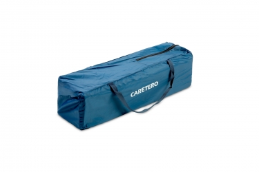 Kojec łóżeczko Caretero QUADRA + torba - niebieski