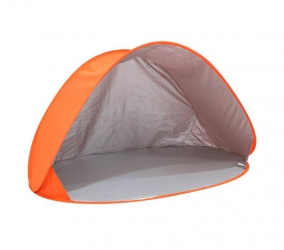 Namiot plażowy samorozkładający Junior - pomarańczowy