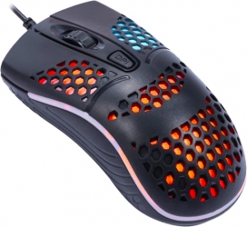 Klawiatura gamingowa podświetlana FURY TKL HURRICANE + mysz słuchawki mata dla graczy