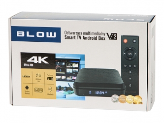 Android TV BOX BLOW BLUETOOTH V2 SMART TV 4K UltraHD WiFi