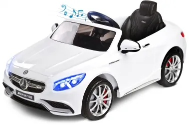 Samochód auto na akumulator Caretero Toyz Mercedes-Benz S63 AMG akumulatorowiec + pilot zdalnego sterowania - biały