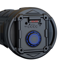 Przenośny podświetlany głośnik Bluetooth XO F35 z mikrofonem przewodowym + pilot