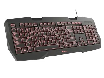 Klawiatura Genesis RX22 podświetlana klawiatura + duża mata na biurko Warrior XXL 89cm Kruger&amp;Matz