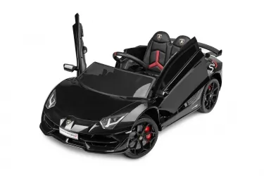 Samochód auto na akumulator Caretero Toyz Lamborghini Aventador SVJ akumulatorowiec + pilot zdalnego sterowania - czarny