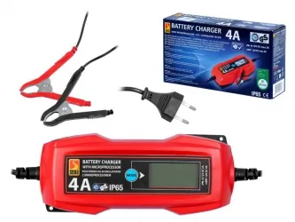 Prostownik do akumulatorów Sena ładowarka mikroprocesorowa 4A LCD