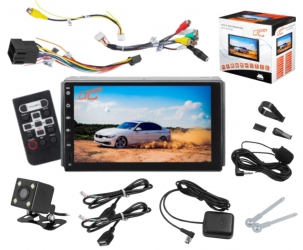Stacja multimedialna LTC AVX-A8100 Android 7&quot; FM microSD USB AUX Bluetooth GPS pilot + kamera cofania mikrofon
