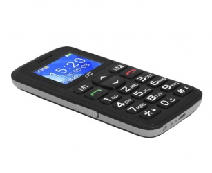 Telefon komórkowy dla seniora BT LTC MOB10 czarny SOS aparat + etui