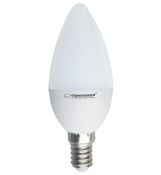 Żarówka LED Esperanza C37 E14 4W AC230V ciepły biały