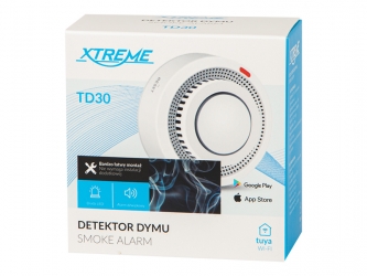 Bezprzewodowy detektor czujnik dymu XTREME TD30 WiFi