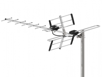 Antena DVB-T2 ATD31S VHF UHF odbiera MUX8 pasywna zewnętrzna