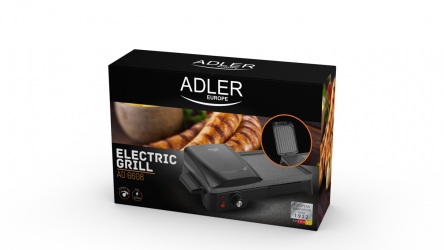 Elektryczny grill Adler AD 6608 o mocy 2200W