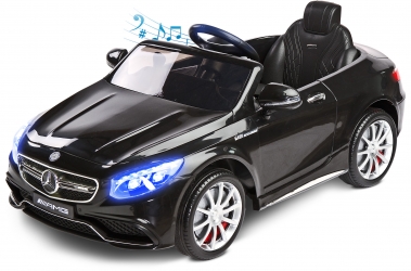 Samochód auto na akumulator Caretero Toyz Mercedes-Benz S63 Coupe akumulatorowiec + pilot zdalnego sterowania - czarny