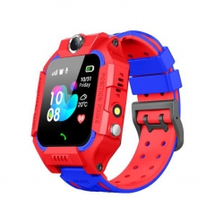Zegarek smartwatch Q19 dla dzieci wodoodporny czerwony